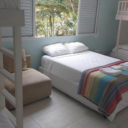 Mansao Tenorio - Suites, Estudio Ou Cobertura Pe Na Areia Ubatuba Buitenkant foto