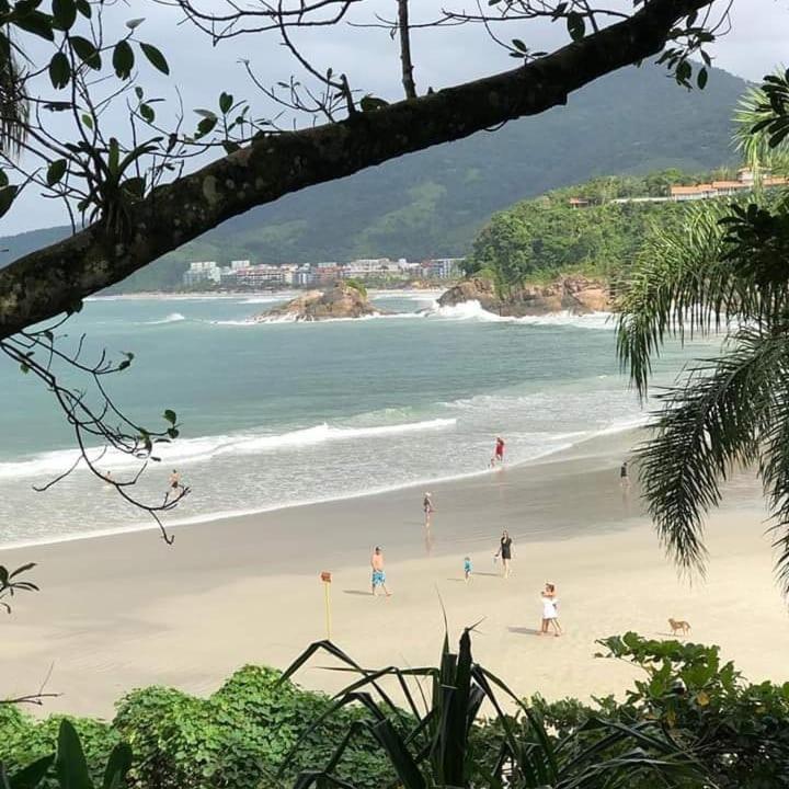 Mansao Tenorio - Suites, Estudio Ou Cobertura Pe Na Areia Ubatuba Buitenkant foto