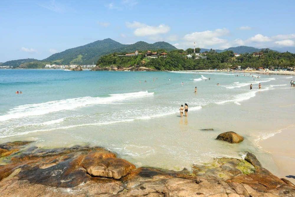 Mansao Tenorio - Suites, Estudio Ou Cobertura Pe Na Areia Ubatuba Buitenkant foto