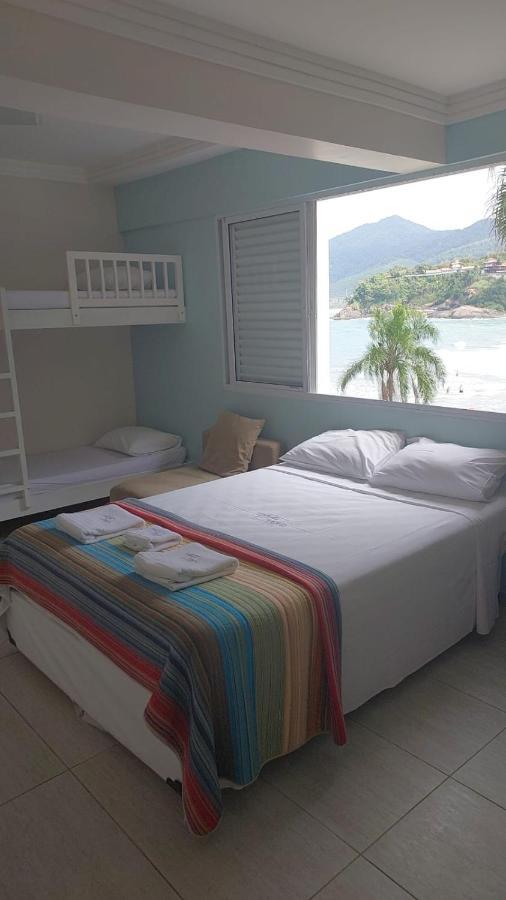 Mansao Tenorio - Suites, Estudio Ou Cobertura Pe Na Areia Ubatuba Buitenkant foto