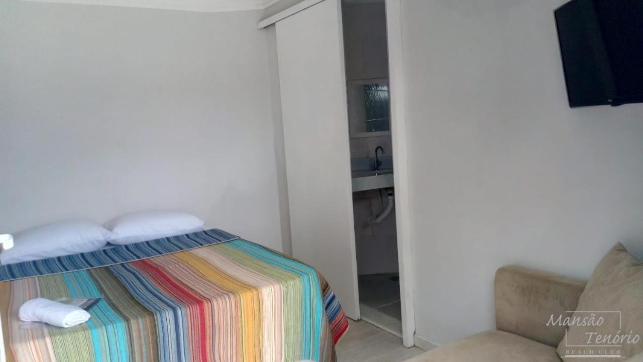 Mansao Tenorio - Suites, Estudio Ou Cobertura Pe Na Areia Ubatuba Buitenkant foto