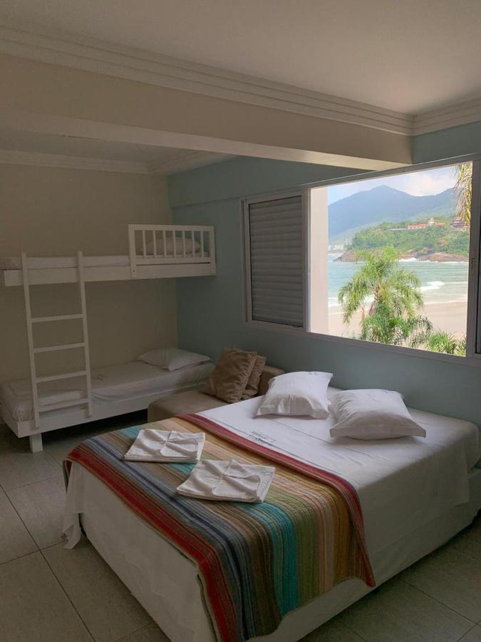 Mansao Tenorio - Suites, Estudio Ou Cobertura Pe Na Areia Ubatuba Buitenkant foto